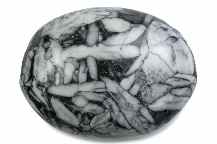 Polished Pinolite Palm Stone - Austria #380868
